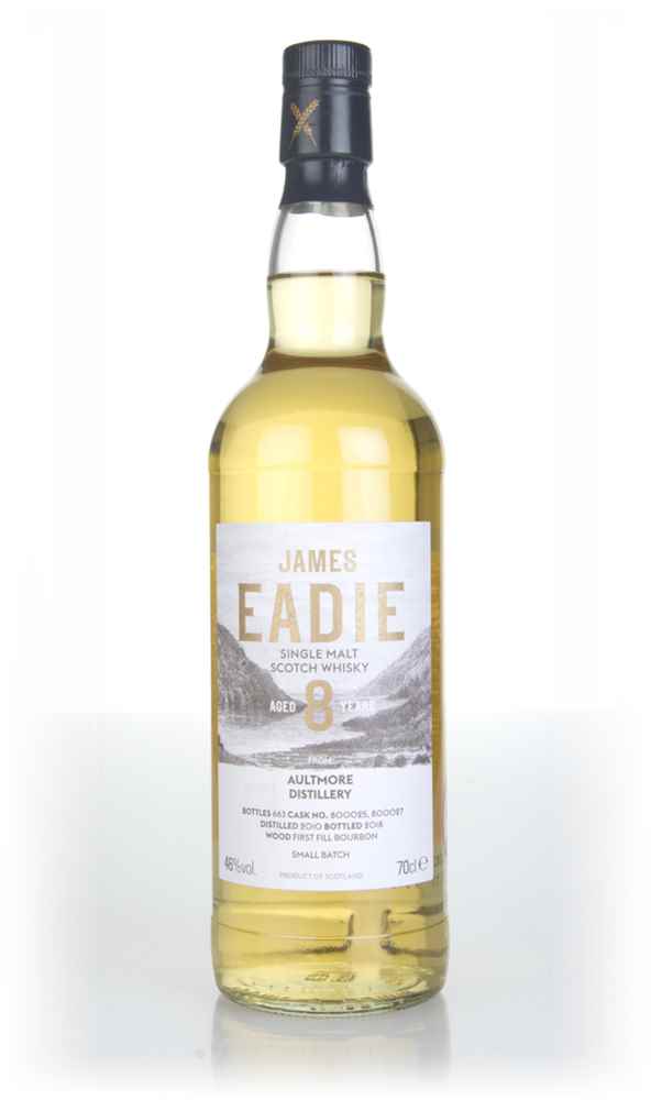 Aultmore 8 Year Old 2010 (casks 800025 & 800027) - Small Batch (James Eadie)