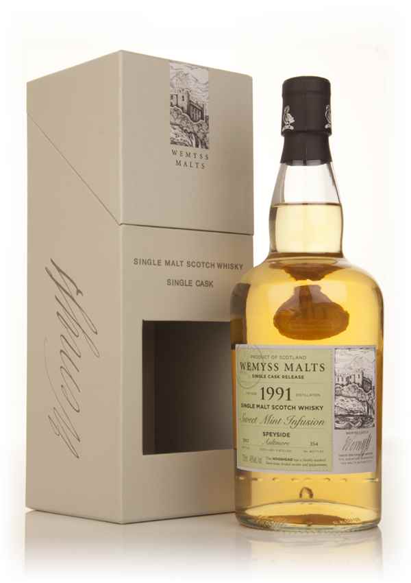 Sweet Mint Infusion 1991 - Wemyss Malts (Aultmore)