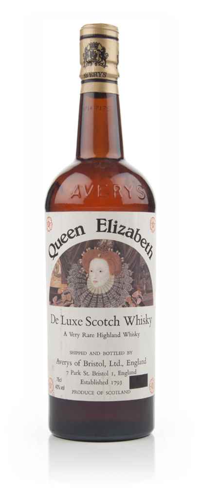 Queen Elizabeth Deluxe Highland Whisky - 1960s