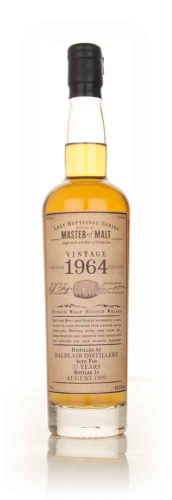 Balblair 35 Year Old 1964 - Lost Bottlings Series (Master of Malt)
