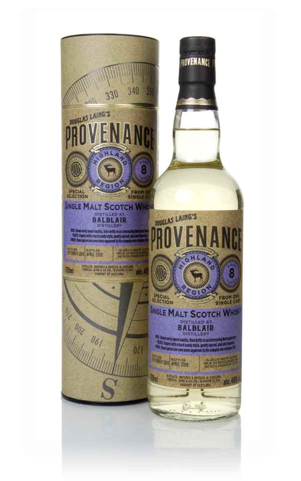Balblair 8 Year Old 2010 (cask 13291) - Provenance (Douglas Laing)