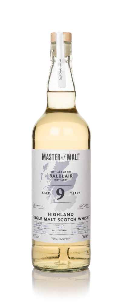 Balblair 9 Year Old 2009 (Master of Malt)