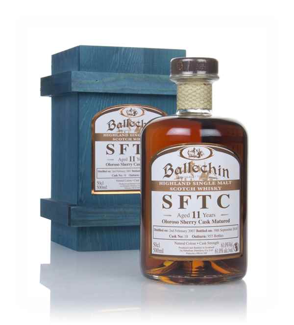 Ballechin 11 Year Old 2007 (cask 18) - Straight From The Cask