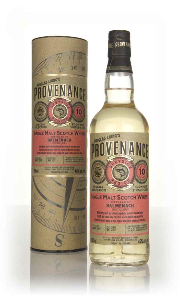 Balmenach 10 Year Old 2007 (cask 11774) - Provenance (Douglas Laing)