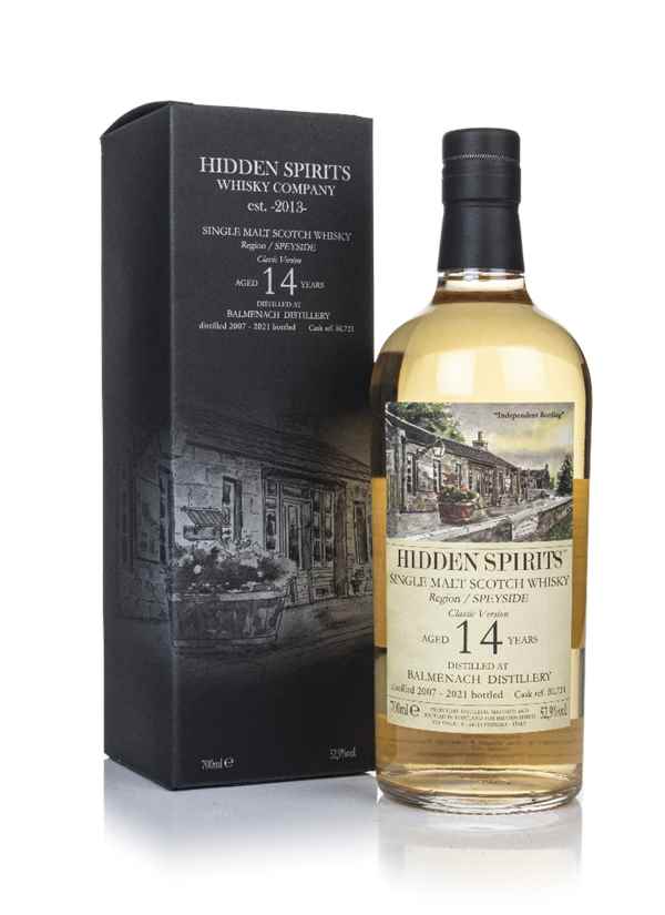 Balmenach 14 Year Old 2007 (cask BL721) - Hidden Spirits