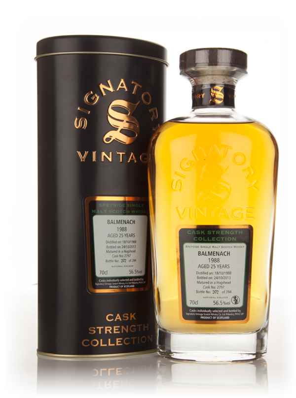 Balmenach 25 Year Old 1988 (cask 2797) - Cask Strength Collection (Signatory)