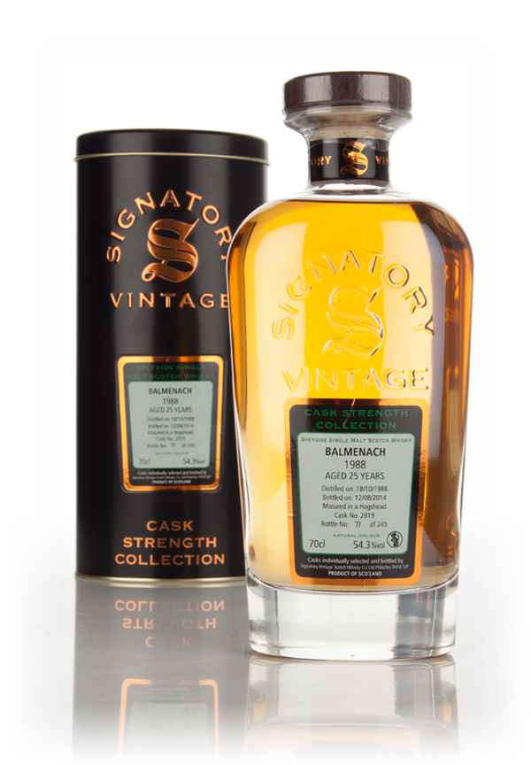 Balmenach 25 Year Old 1988 (cask 2819) - Cask Strength Collection (Signatory)