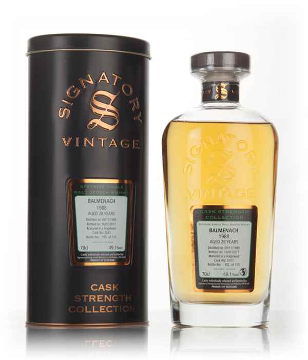 Balmenach 28 Year Old 1988 (cask 3243) - Cask Strength Collection (Signatory)
