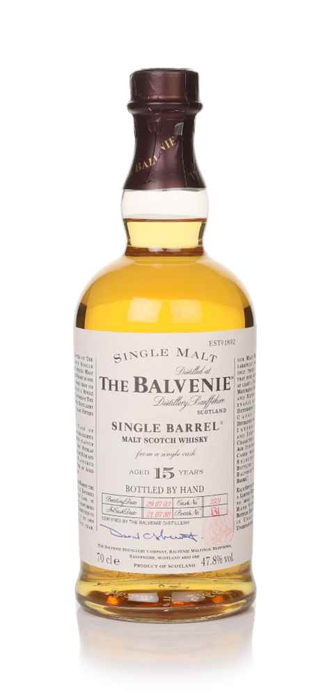 Balvenie 15 Year Old 1988 (cask 3321) Single Barrel