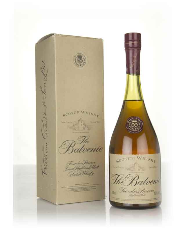 Balvenie Founder's Reserve - Cognac Bottle (75cl) (with box)