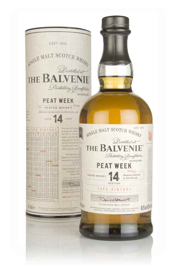 Balvenie Peat Week Aged 14 Year Old - 2003 Vintage