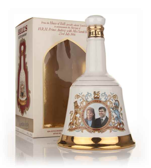 Bell's Prince Andrew and Miss Sarah Ferguson 1986 Decanter