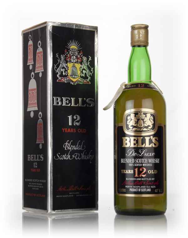 Bell's 12 Year Old De Luxe 1l - 1980s