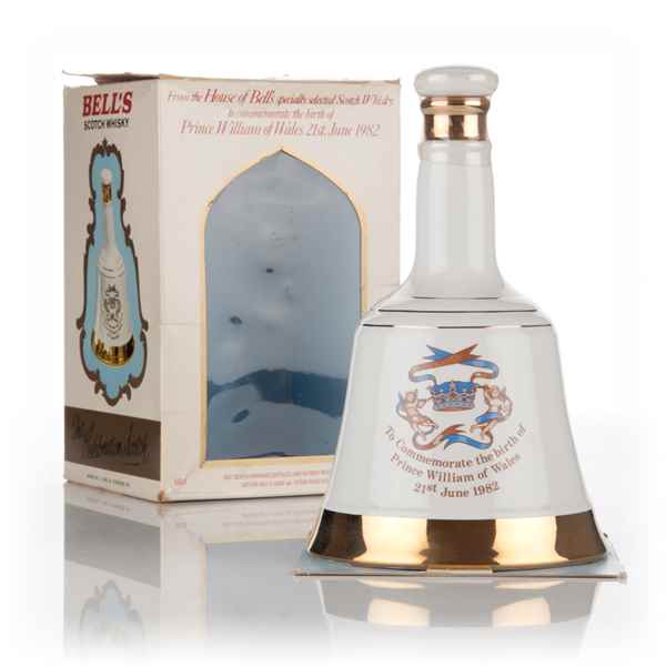 Bell's Birth of Prince William Decanter - 1982