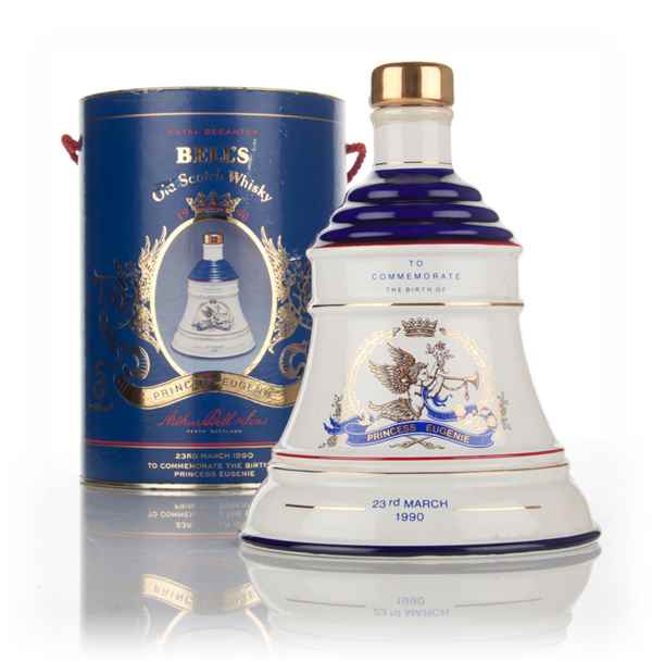 Bell's Birth of Princess Eugenie Decanter - 1990