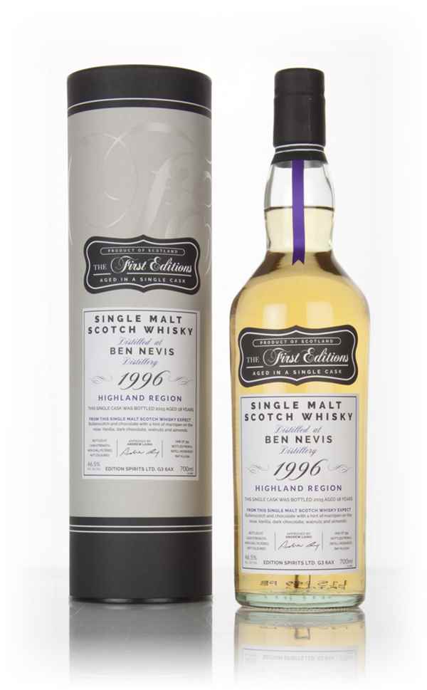 Ben Nevis 18 Year Old 1996 (cask 11790) - The First Editions (Hunter Laing)