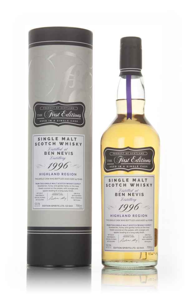 Ben Nevis 19 Year Old 1996 (cask 12214) - The First Editions (Hunter Laing)