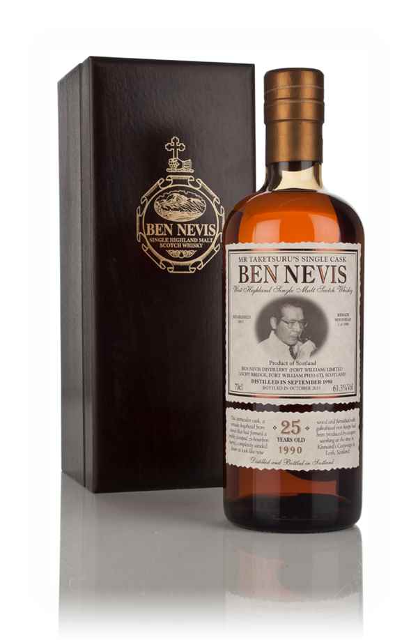 Ben Nevis 25 Year Old 1990 (cask 1) -  Mr Taketsuru's Single Cask