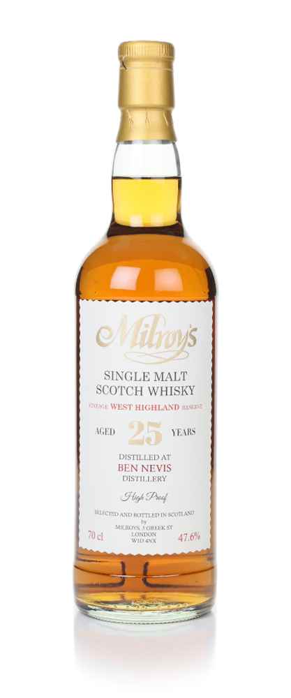 Ben Nevis 25 Year Old 1996 (cask 20) - Milroy's