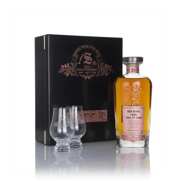 Ben Nevis 27 Year Old 1990 (cask 1505) - 30th Anniversary Gift Box (Signatory)