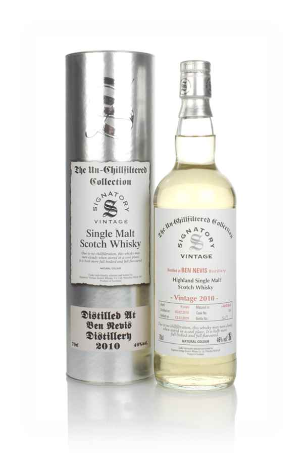Ben Nevis 9 Year Old 2010 (cask 126) - Un-Chillfiltered Collection (Signatory)