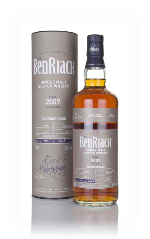 Benriach 11 Year Old 2007 (cask 3237) - Oloroso Cask