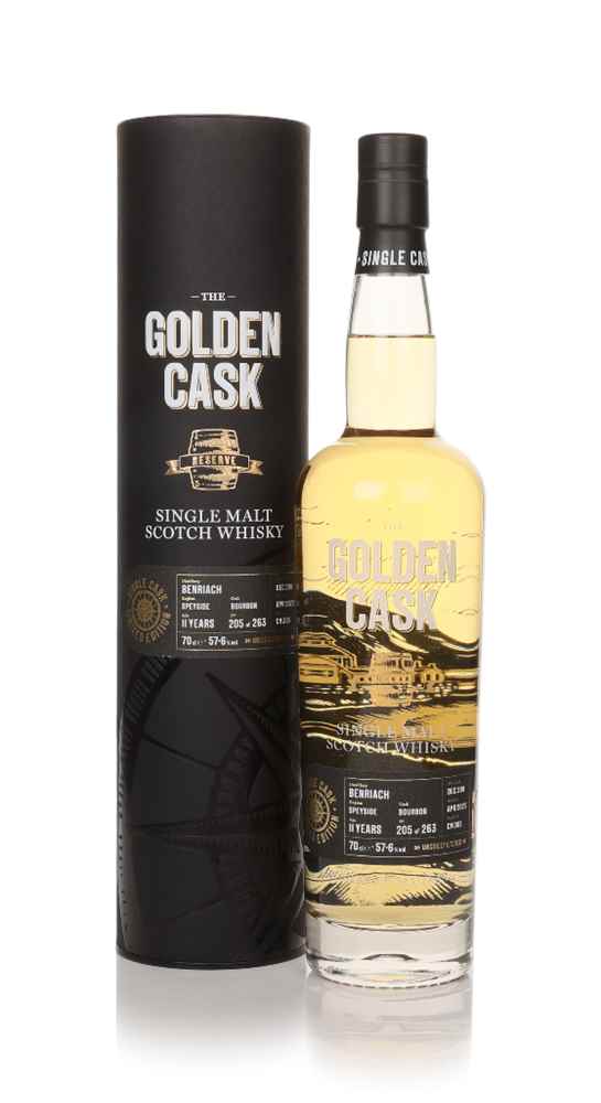 Benriach 11 Year Old 2011 (cask CM305) - The Golden Cask (House of MacDuff)