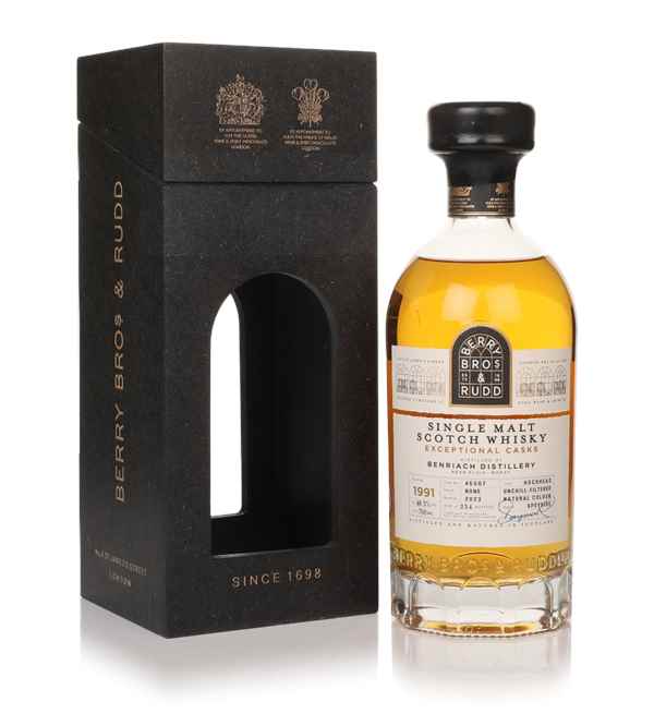 Benriach 1991 (bottled 2023) (cask 46507) - Exceptional Casks (Berry Bros. & Rudd)
