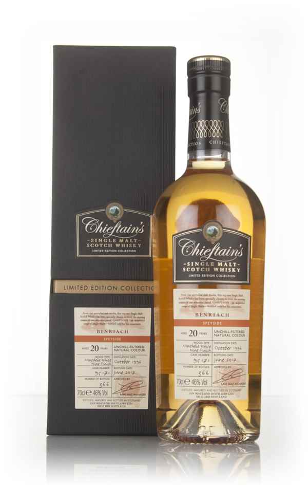 BenRiach 20 Year Old 1995 (cask 95171) - Chieftain's (Ian Macleod)