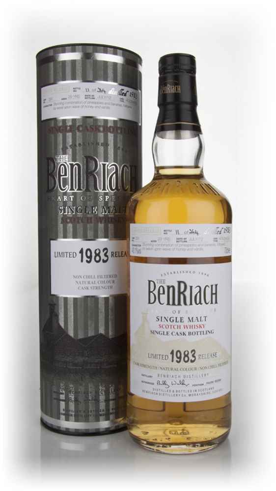 Benriach 29 Year Old 1983 Refill Hogshead