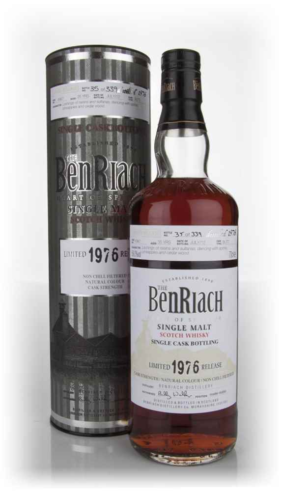 BenRiach 35 Year Old 1976 Sherry Butt