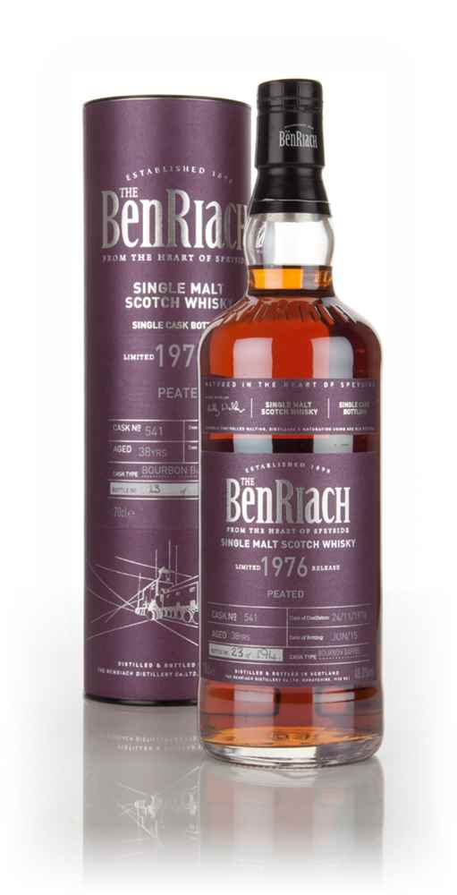 BenRiach 38 Year Old 1976 (cask 541) - Bourbon Cask