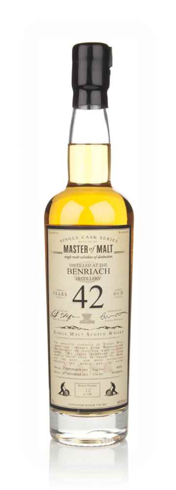 Benriach 42 Year Old 1971 - Single Cask (Master of Malt)