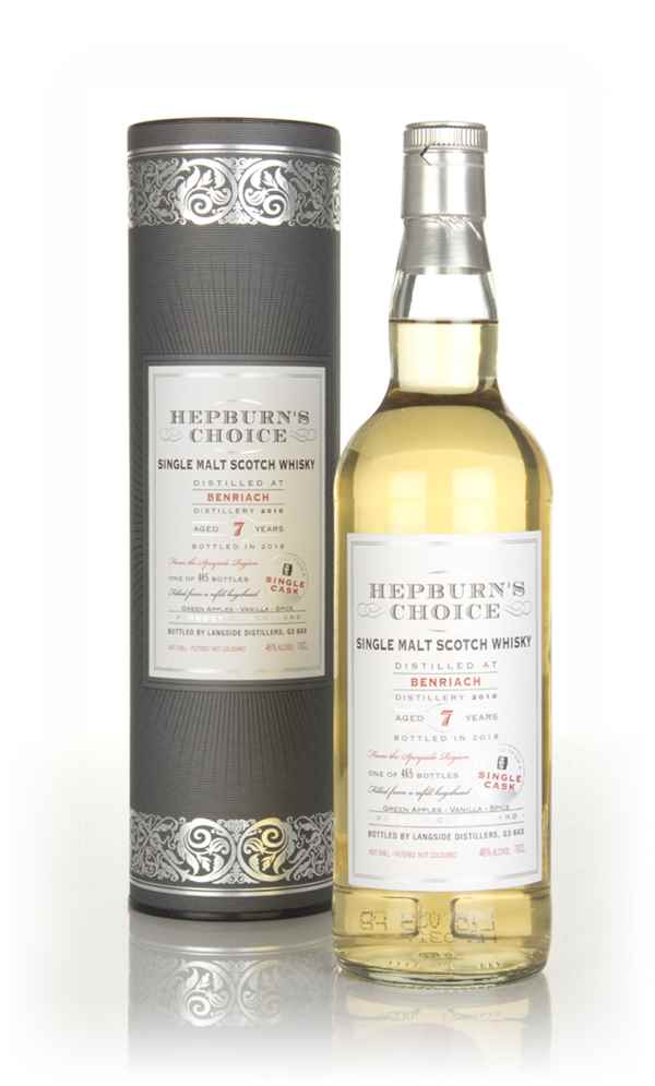Benriach 7 Year Old 2010 - Hepburn's Choice (Langside)