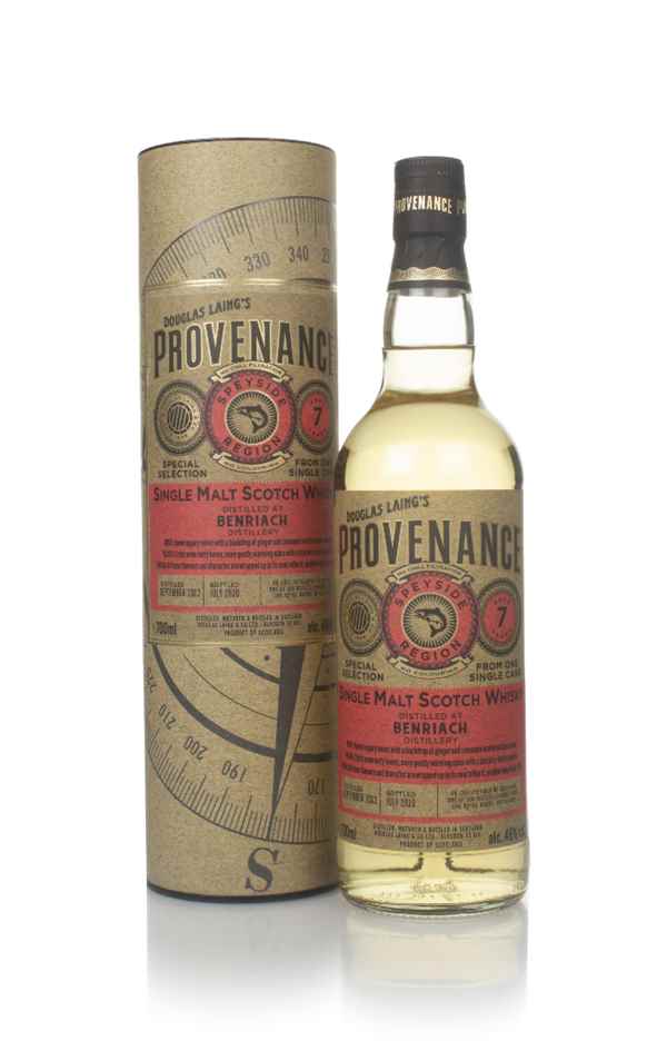 Benriach 7 Year Old 2012 (cask 14186) - Provenance (Douglas Laing)