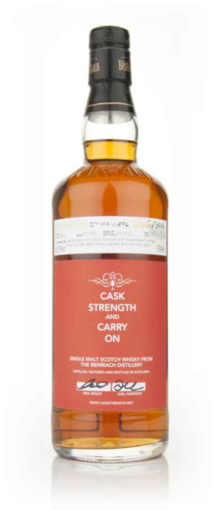Caskstrength and Carry On (Benriach)