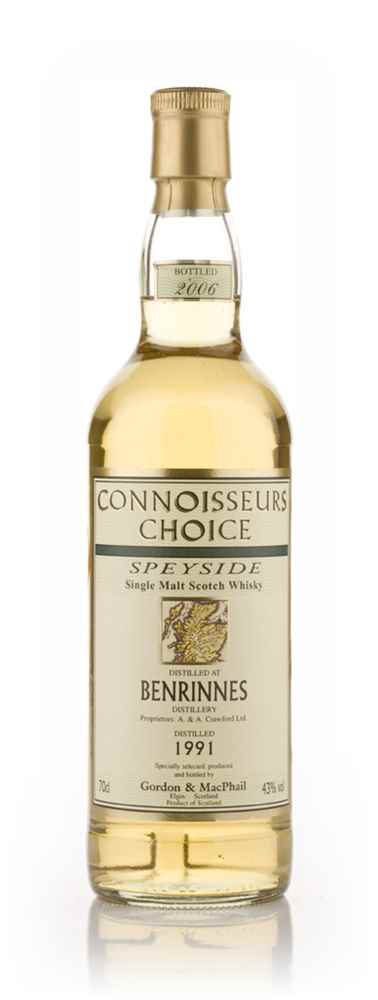 Benrinnes 1991 - Connoisseurs Choice (Gordon and MacPhail)