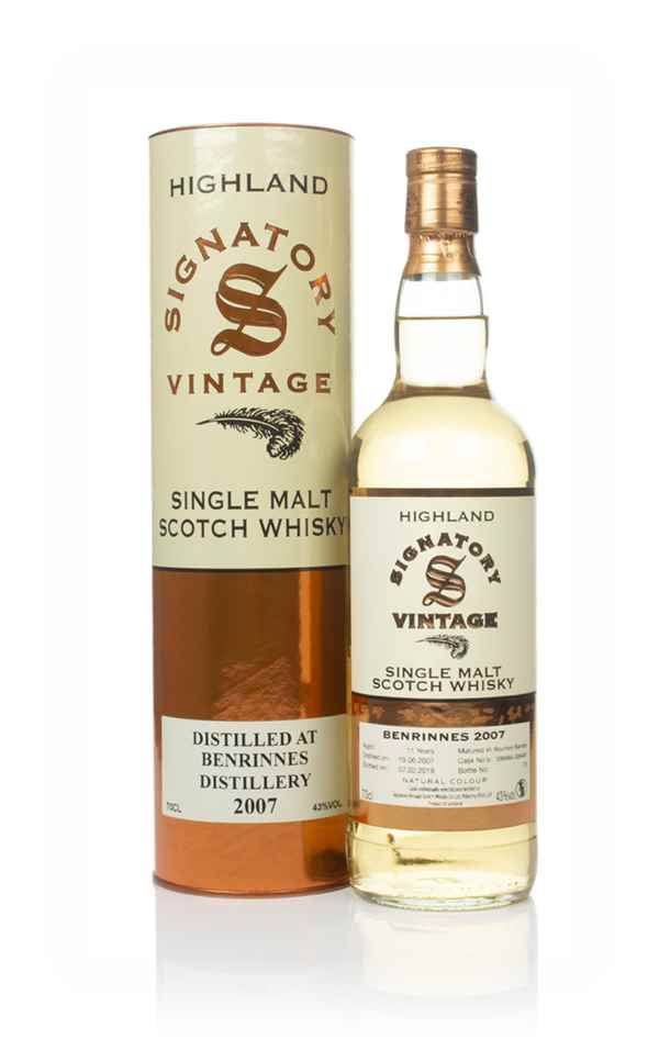 Benrinnes 11 Year Old 2007 (casks 306488 & 306489) - Signatory