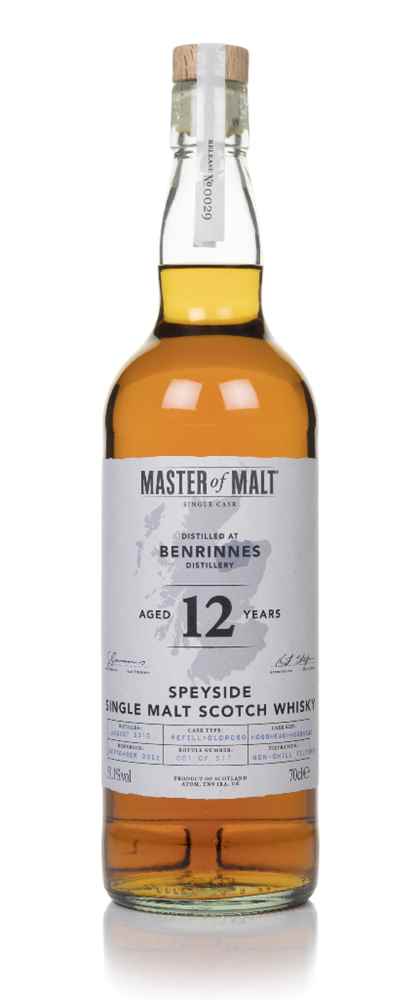 Benrinnes 12 Year Old 2010 Single Cask (Master of Malt)