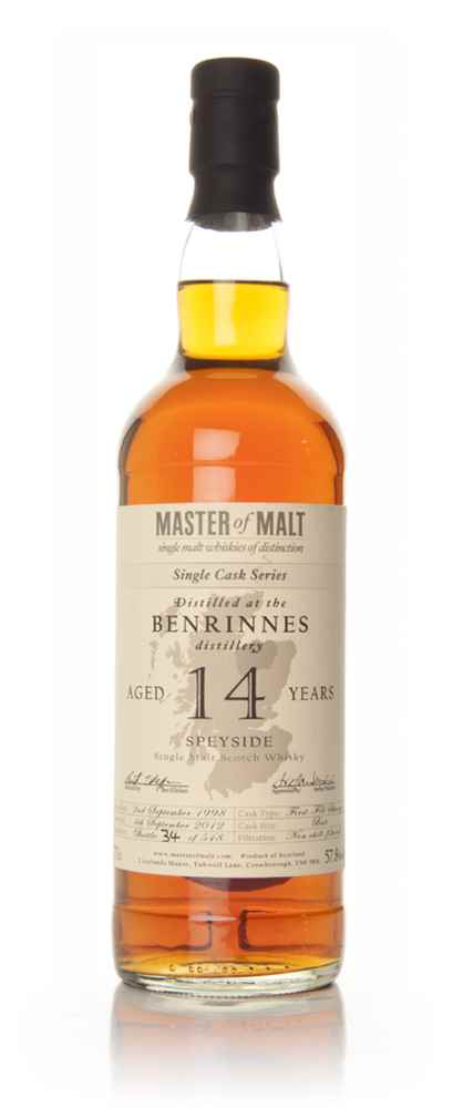 Benrinnes 14 Year Old - Single Cask (Master of Malt)