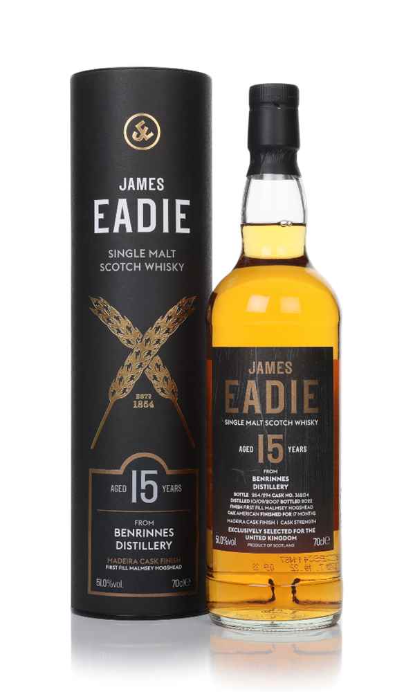 Benrinnes 15 Year Old 2007 (cask 362134) - James Eadie