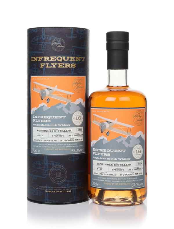 Benrinnes 16 Year Old 2006 (cask 6137) - Infrequent Flyers (Alistair Walker)