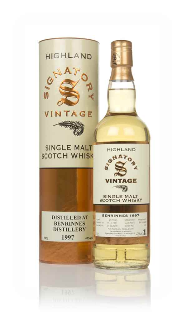 Benrinnes 20 Year Old 1997 (casks 9410 & 9428) - Signatory