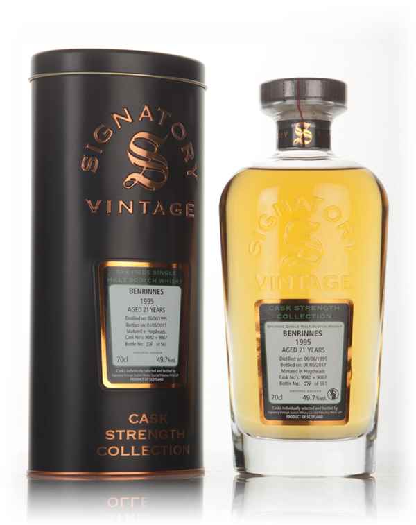 Benrinnes 21 Year Old 1995 (casks 9042 & 9067) - Cask Strength Collection (Signatory)