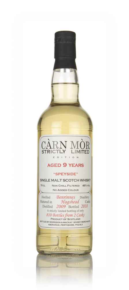 Benrinnes 9 Year Old 2009 - Strictly Limited (Càrn Mòr)