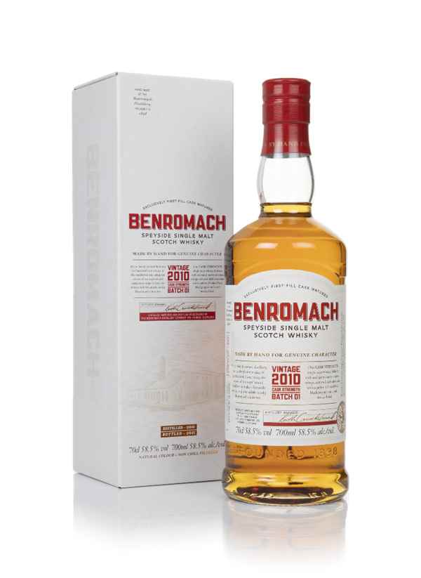 Benromach Cask Strength Vintage 2010 (bottled 2021) - Batch 1