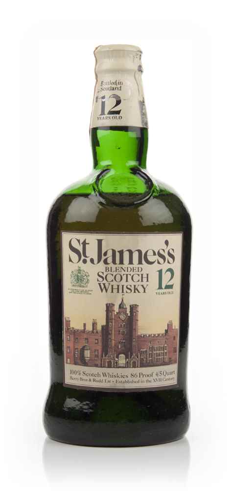 St. James's 12 Year Old Blended Scotch Whisky - 1970s