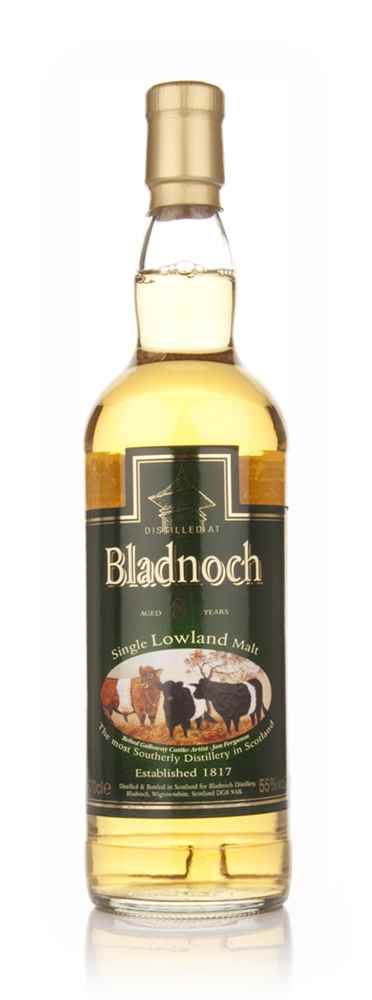 Bladnoch 8 Year Old - Belted Galloway Label