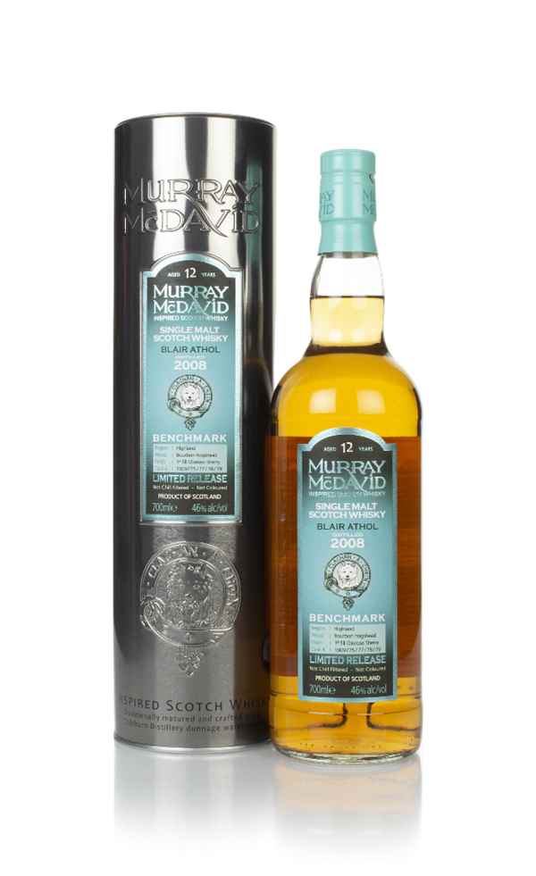 Blair Athol 12 Year Old 2008 (casks 1909775/77/78/79) - Benchmark (Murray McDavid)