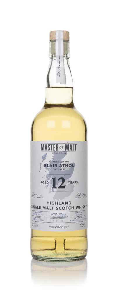 Blair Athol 12 Year Old 2010 Single Cask (Master of Malt)